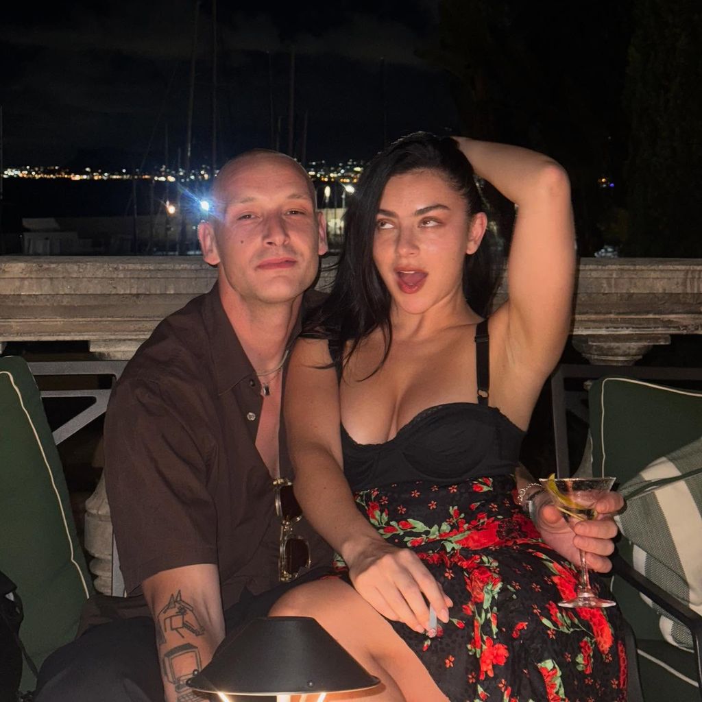 George Daniel und Charli XCX in Italien, September 2025