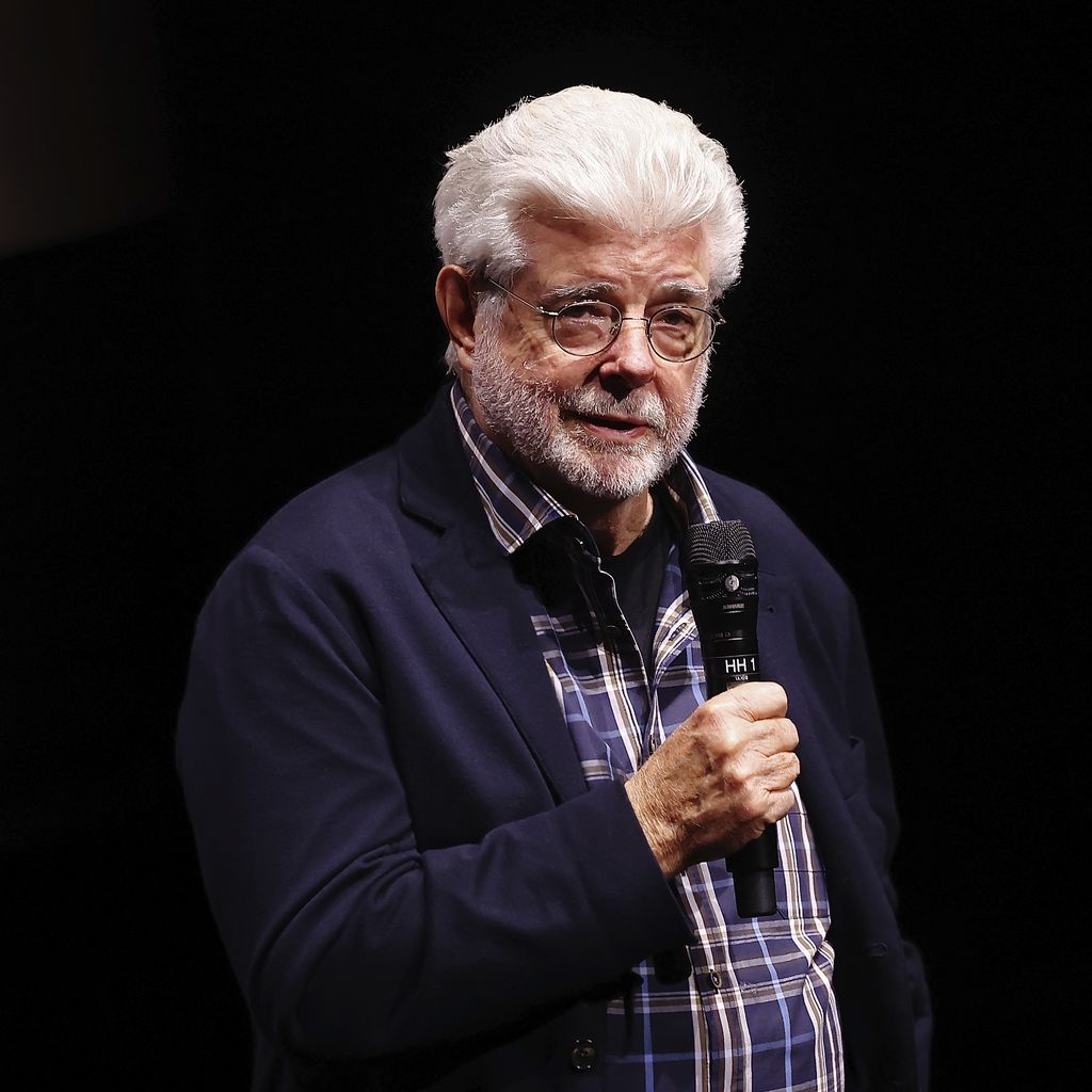 George Lucas bei der Netflix-Ausstellung "Frankenstein" in Los Angeles, Januar 2026