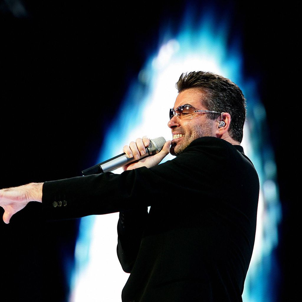 George Michael bei einem Konzert in Amsterdam, 2007
