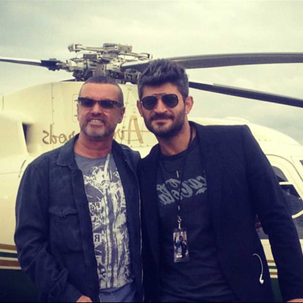 George Michael und Fadi Fawaz