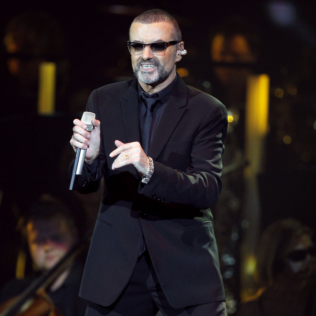 George Michael bei einem Konzert, September 2011