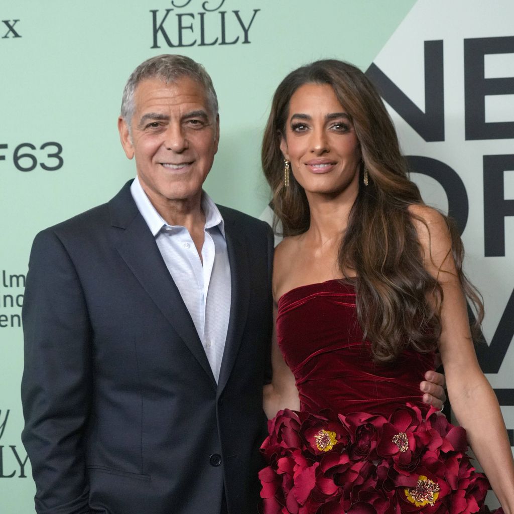 George und Amal Clooney auf dem Roten Teppich bei der Eröffnung des New York Film Festival