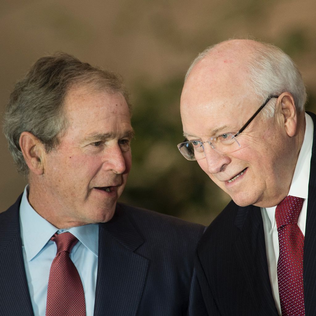 George W. Bush und Dick Cheney