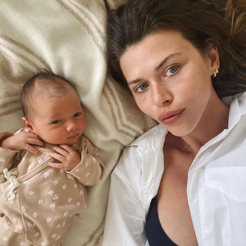 Georgia Fowler mit ihrer Tochter