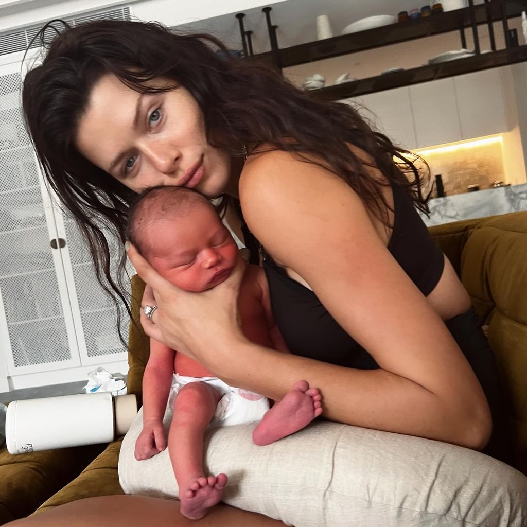 Georgia Fowler und Baby Zeke