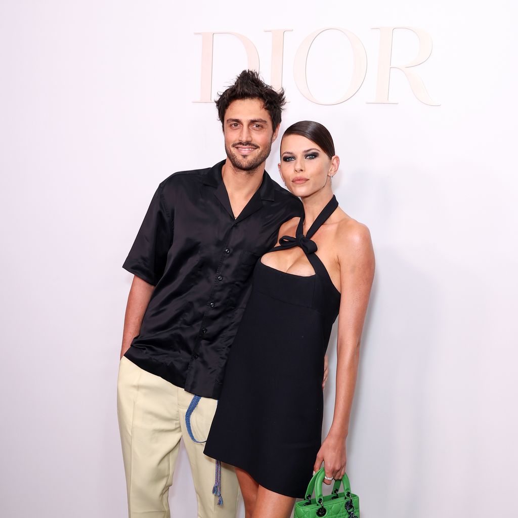 Georgia Fowler und Nathan Dalah bei der Wiedereröffnung der Dior-Boutique in Sydney, 30. März 2022