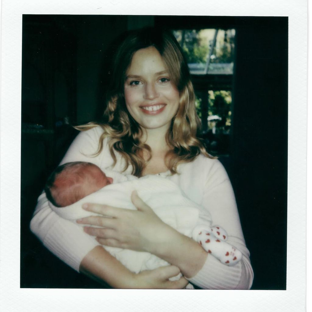 Georgia May Jagger mit ihrem Sohn Dean Lee