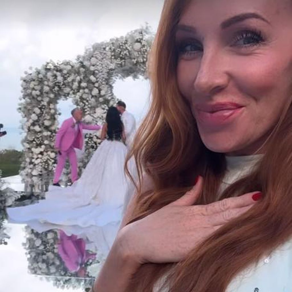 Georgina Fleur auf Leyla und Mike Heiters Hochzeit, 30. August 2025