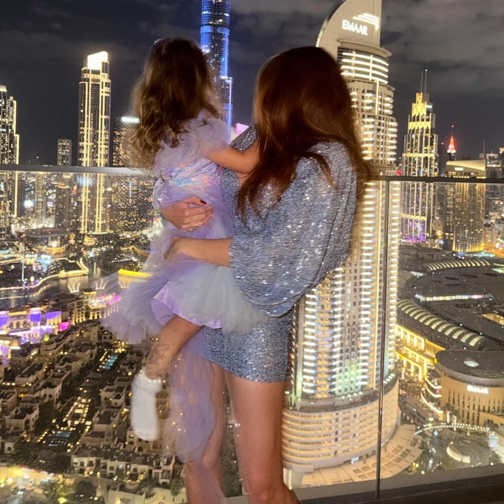 Georgina Fleur mit ihrer Tochter, April 2026