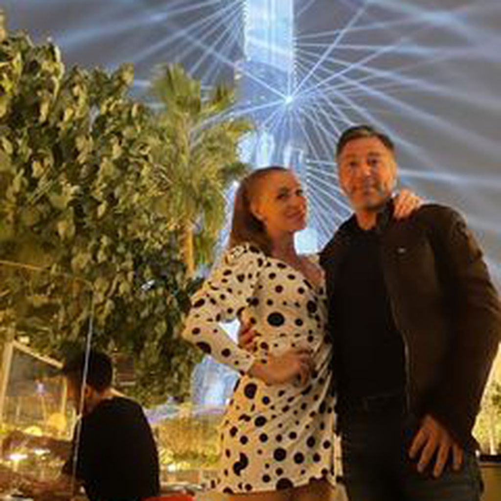 Georgina Fleur und Kubilay Özdemir in Dubai