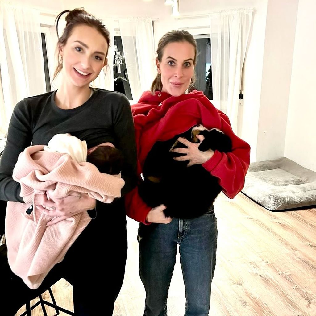 Georgina Stumpf und Charlotte Würdig im Mai 2025
