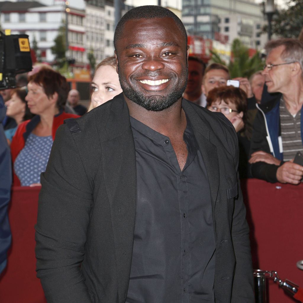 Gerald Asamoah beim "Tag der Legenden 2016" in Hamburg