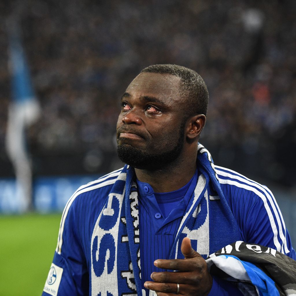 Gerald Asamoah bei seinem Schalke-Abschiedsspiel 2015