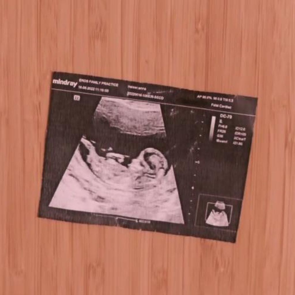 Gerald und Anna Heisers Baby