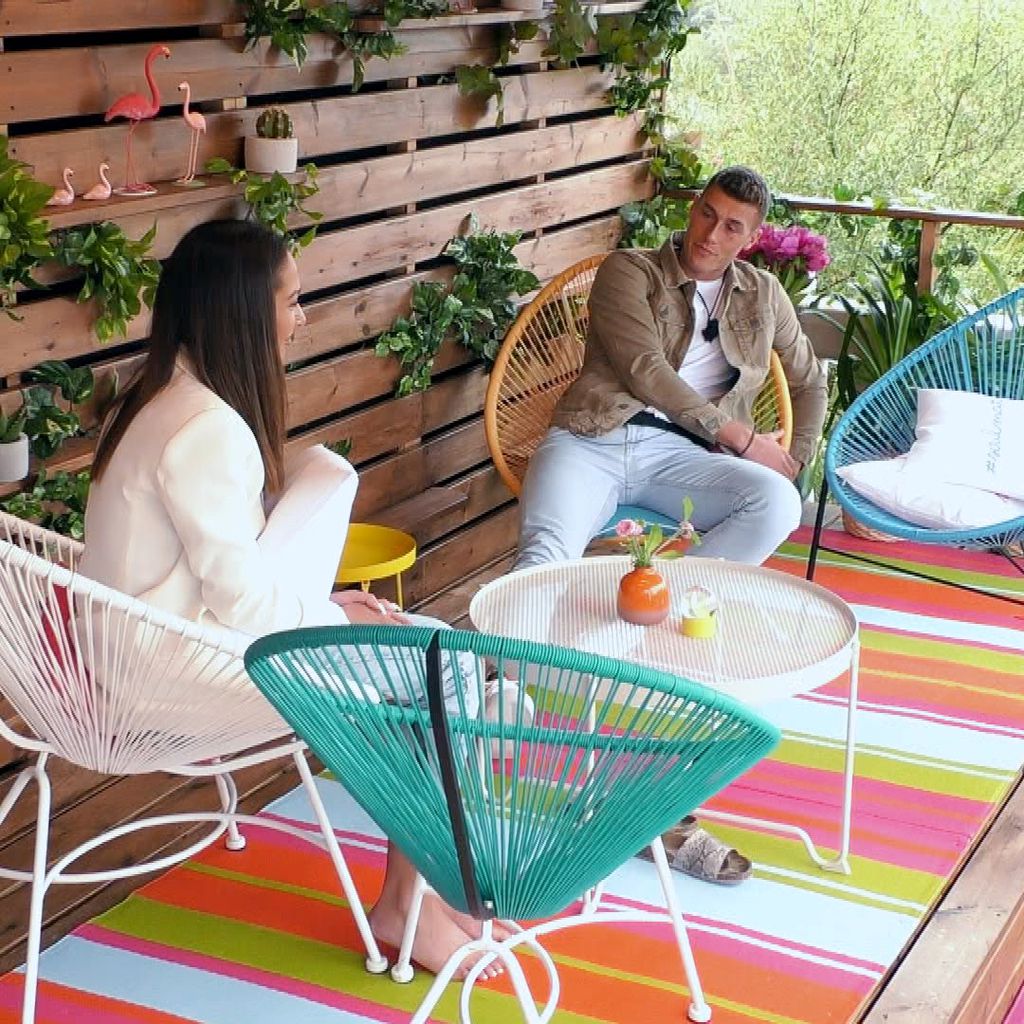 Geraldine und Giulio an Tag 8 bei "Love Island"