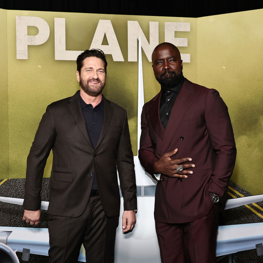 Gerard Butler und Mike Colter bei der New Yorker Premiere von "Plane" im AMC Lincoln Square Theater