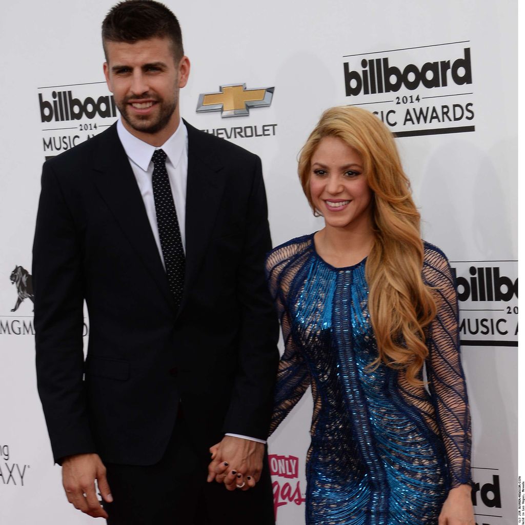 Gerard Piqué und Shakira im Mai 2014