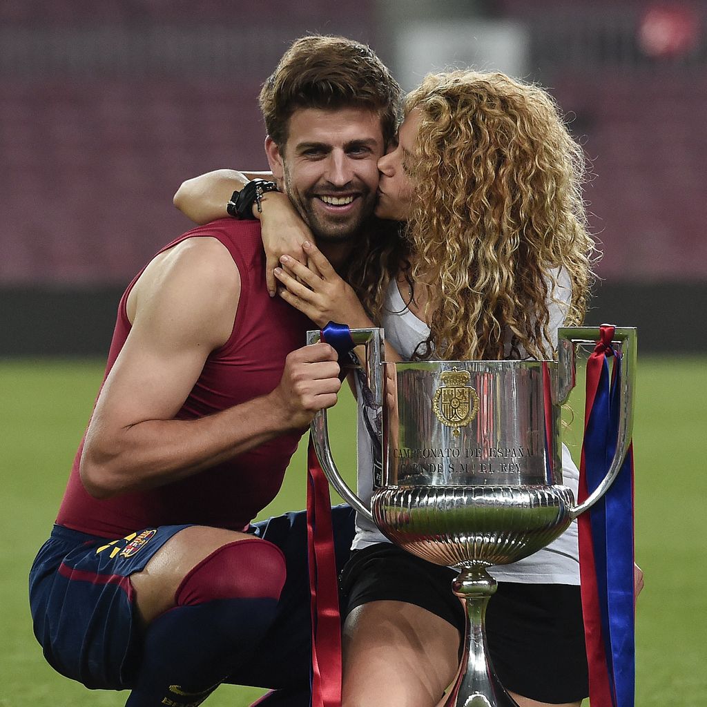 Gerard Piqué und Shakira im Jahr 2015