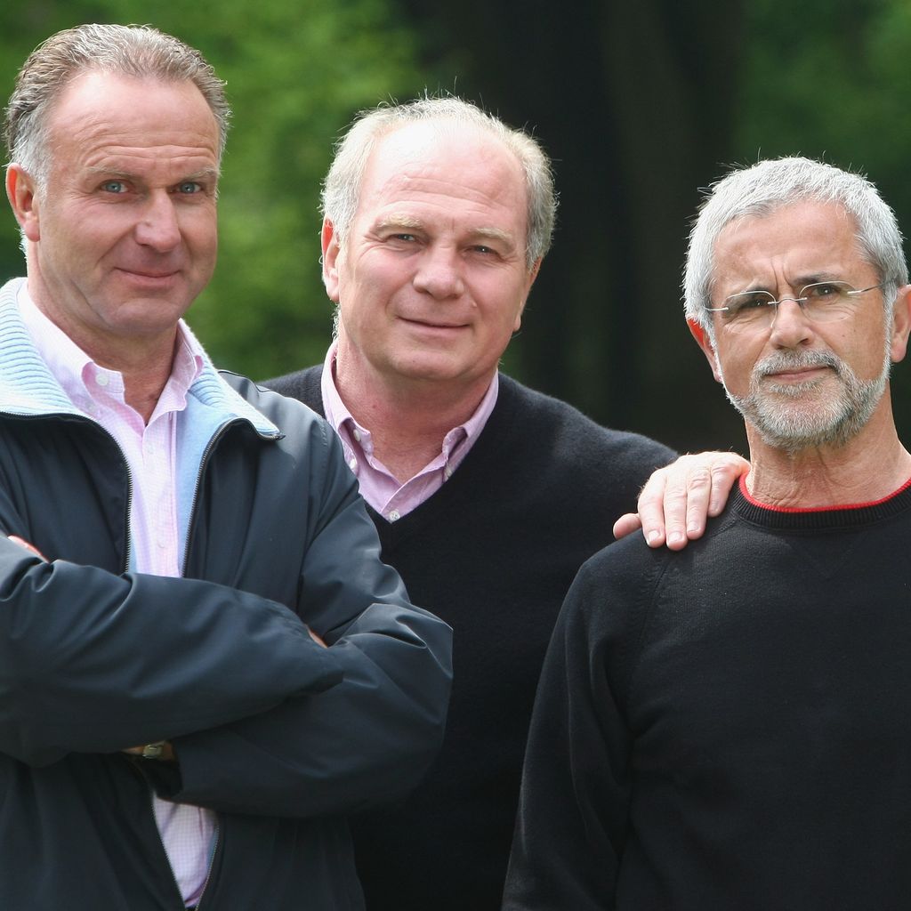 Uli Hoeneß, Gerd Müller und Karl-Heinz Rummenigge