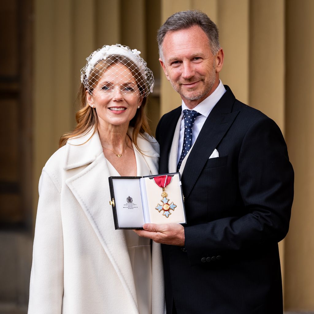 Geri Halliwell und Christian Horner, Dezember 2024