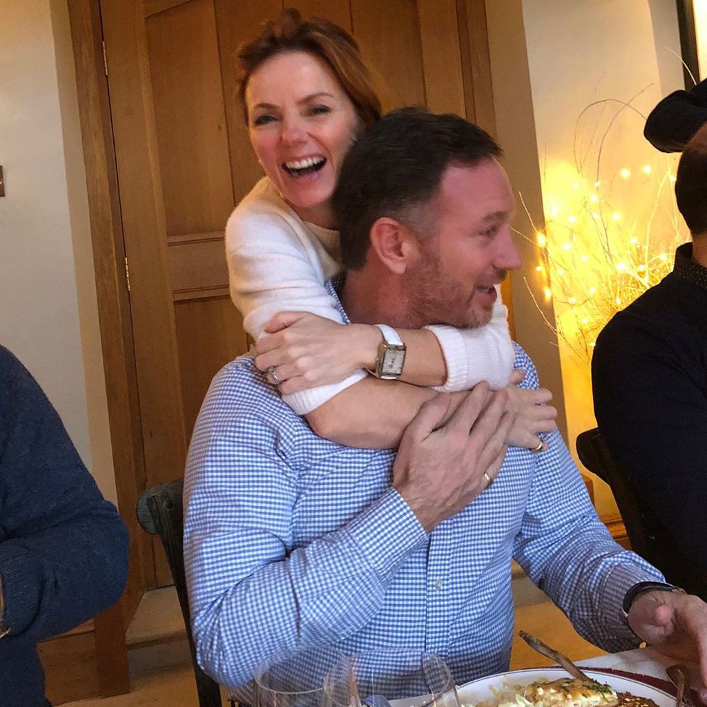Geri und Christian Horner, Dezember 2019