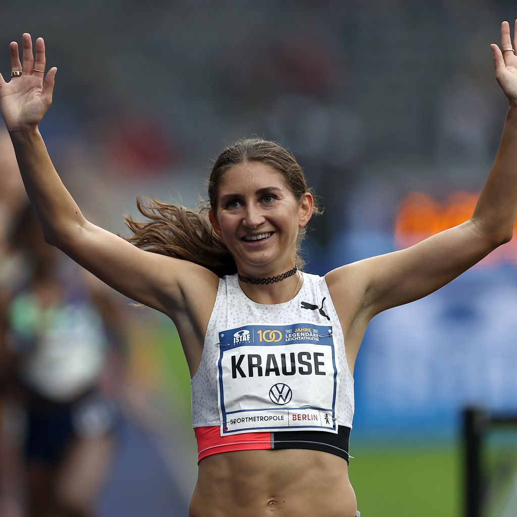 Gesa Felicitas Krause, Leichtahletik-Star