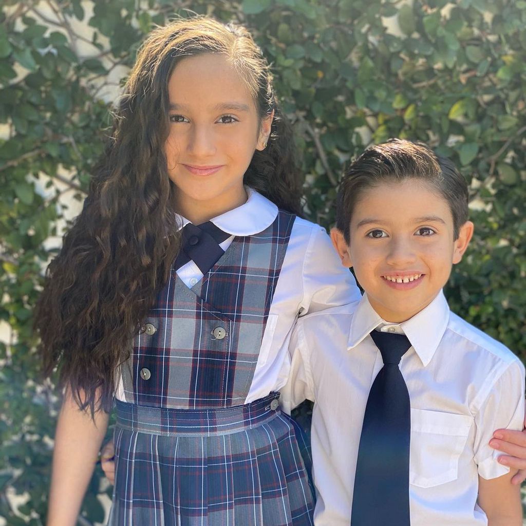 Gia und Dominic, Kinder von Mario Lopez