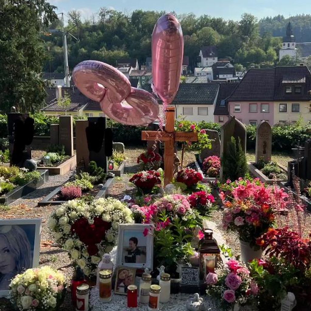 Giada Campanozzis Grab an ihrem 18. Geburtstag