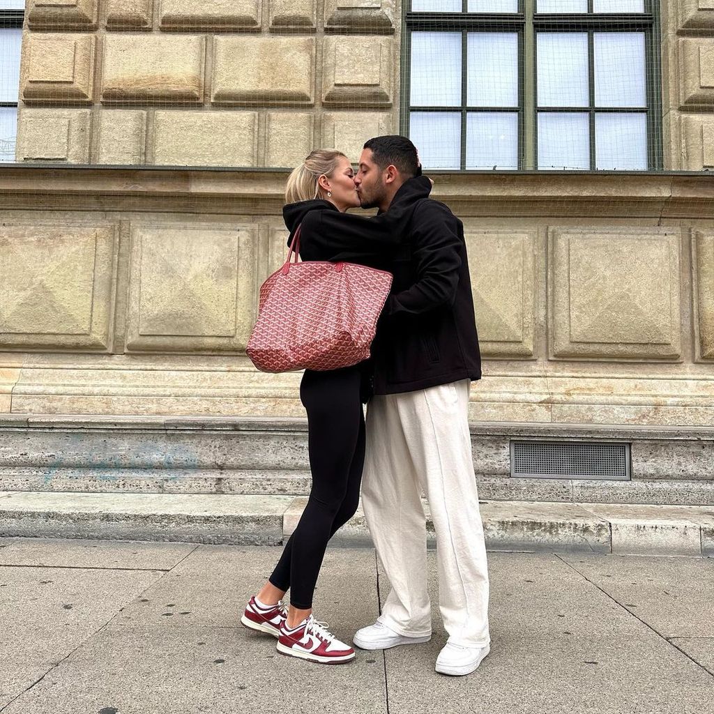 Gianluca Ferderico und seine Freundin Alena