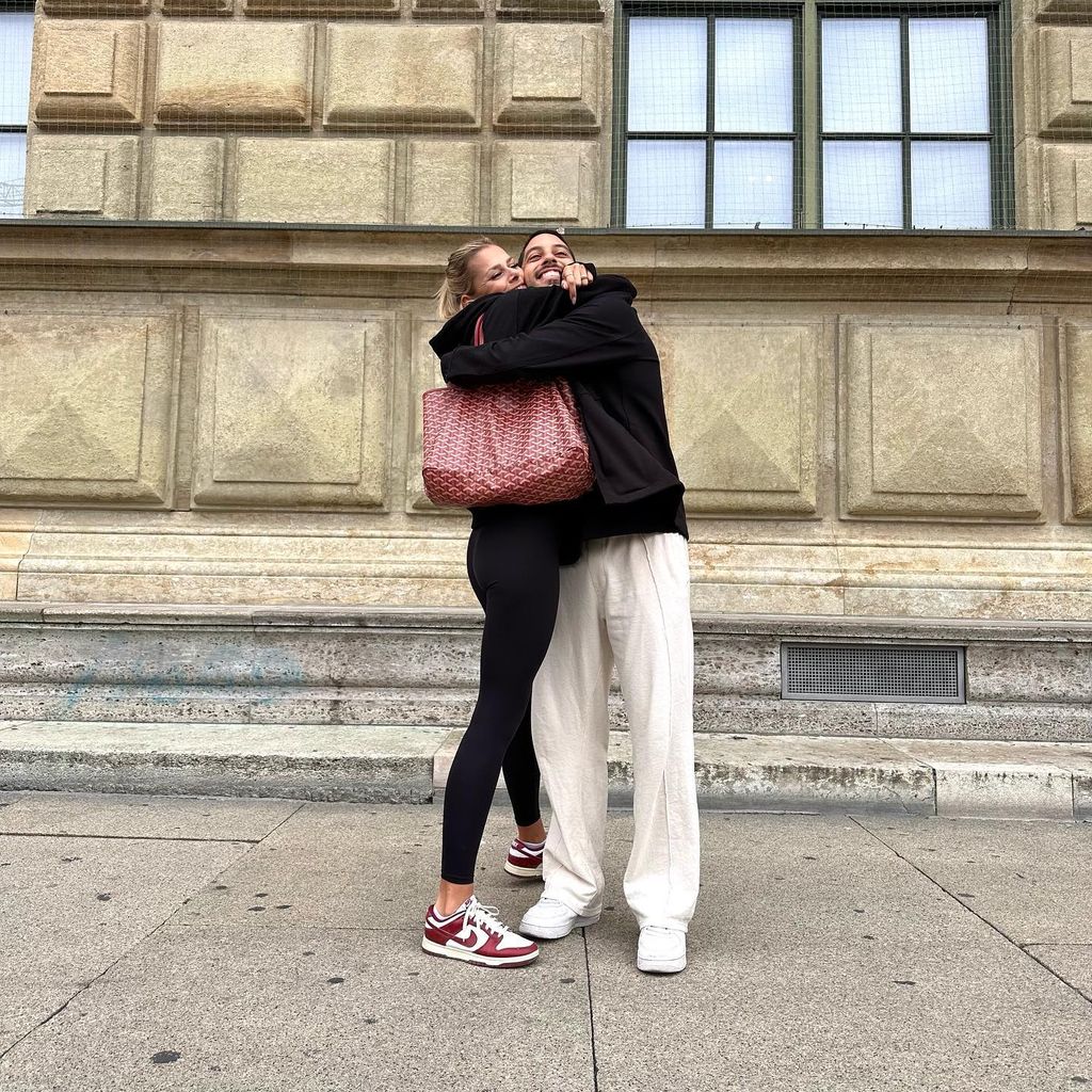 Gianluca Ferderico und seine Freundin Alena