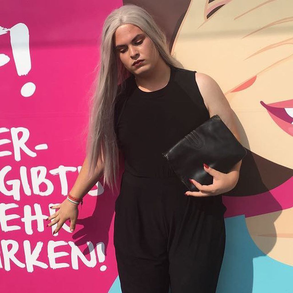 Gianluca alias Babsi Boom auf Instagram, 2020