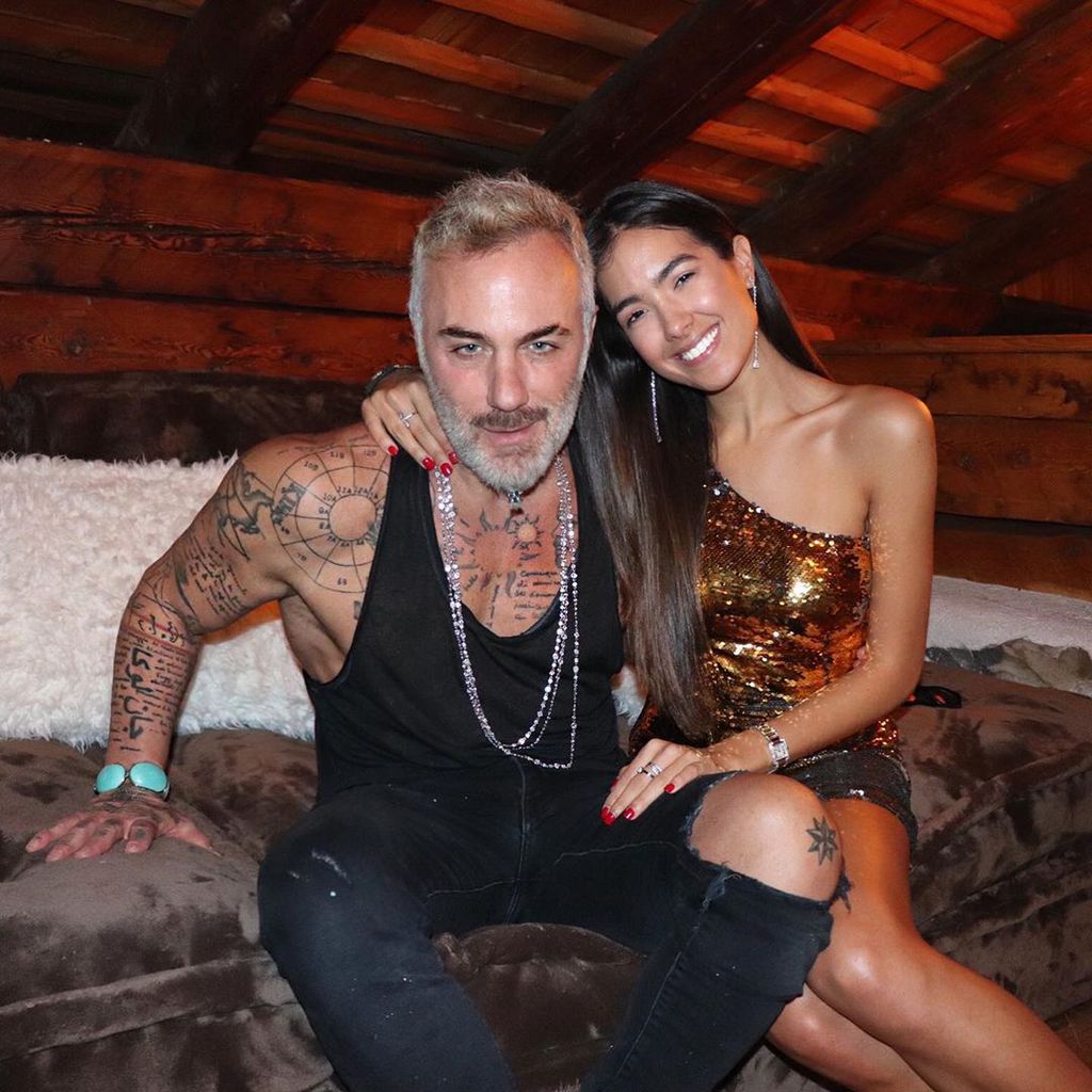 Gianluca Vacchi und Sharon Fonseca