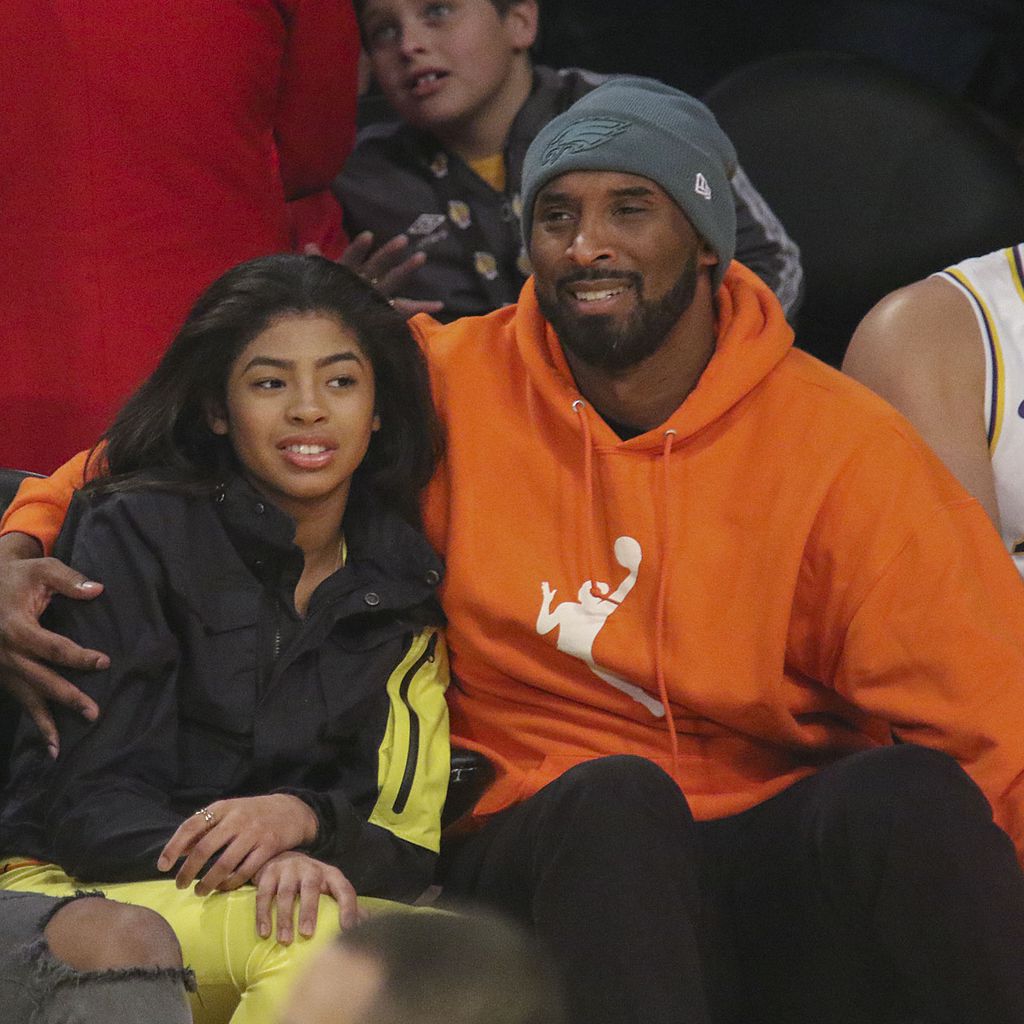 Gianna und Kobe Bryant im Dezember 2019 in Los Angeles