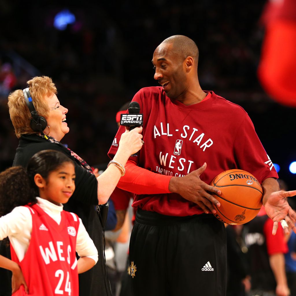 Gianna und Kobe Bryant, 2016