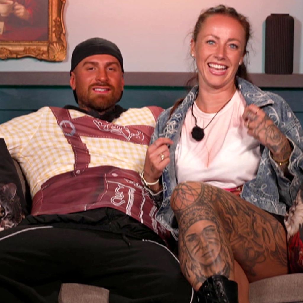 Gigi Birofio und Sandra Sicora in "Der Promihof"