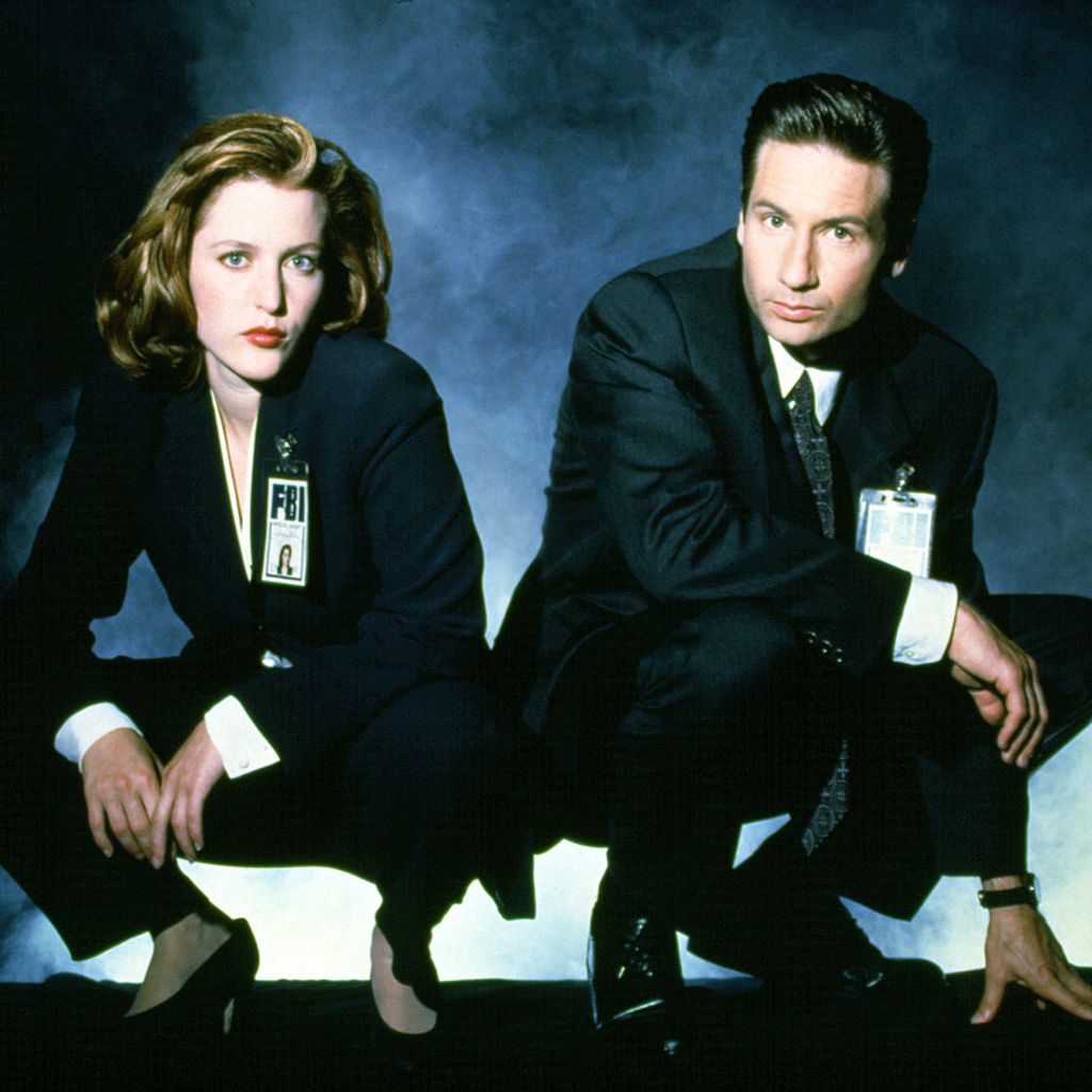 Gillian Anderson und David Duchovny bei "Akte X"