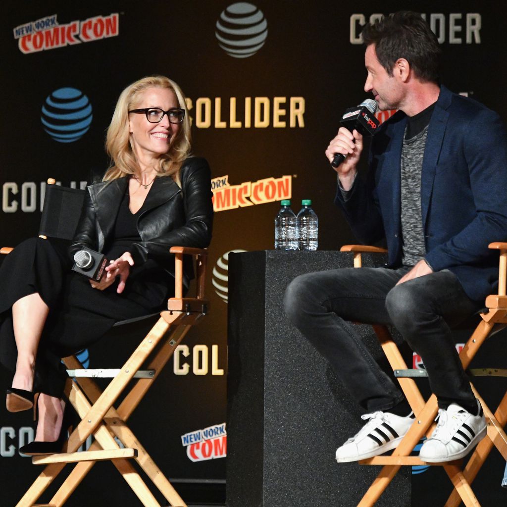 Gillian Anderson und David Duchovny bei der Comic Con