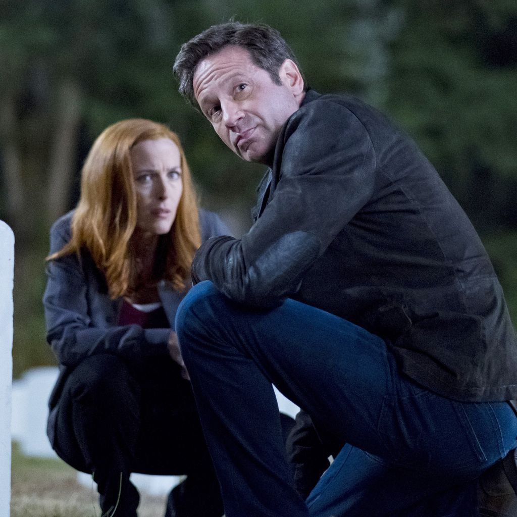 Gillian Anderson und David Duchovny in der elften Staffel von "Akte X"