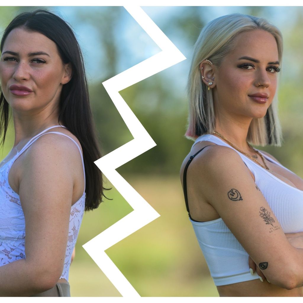 Gina Beckmann (r.) und Emily bei "Prominent getrennt"