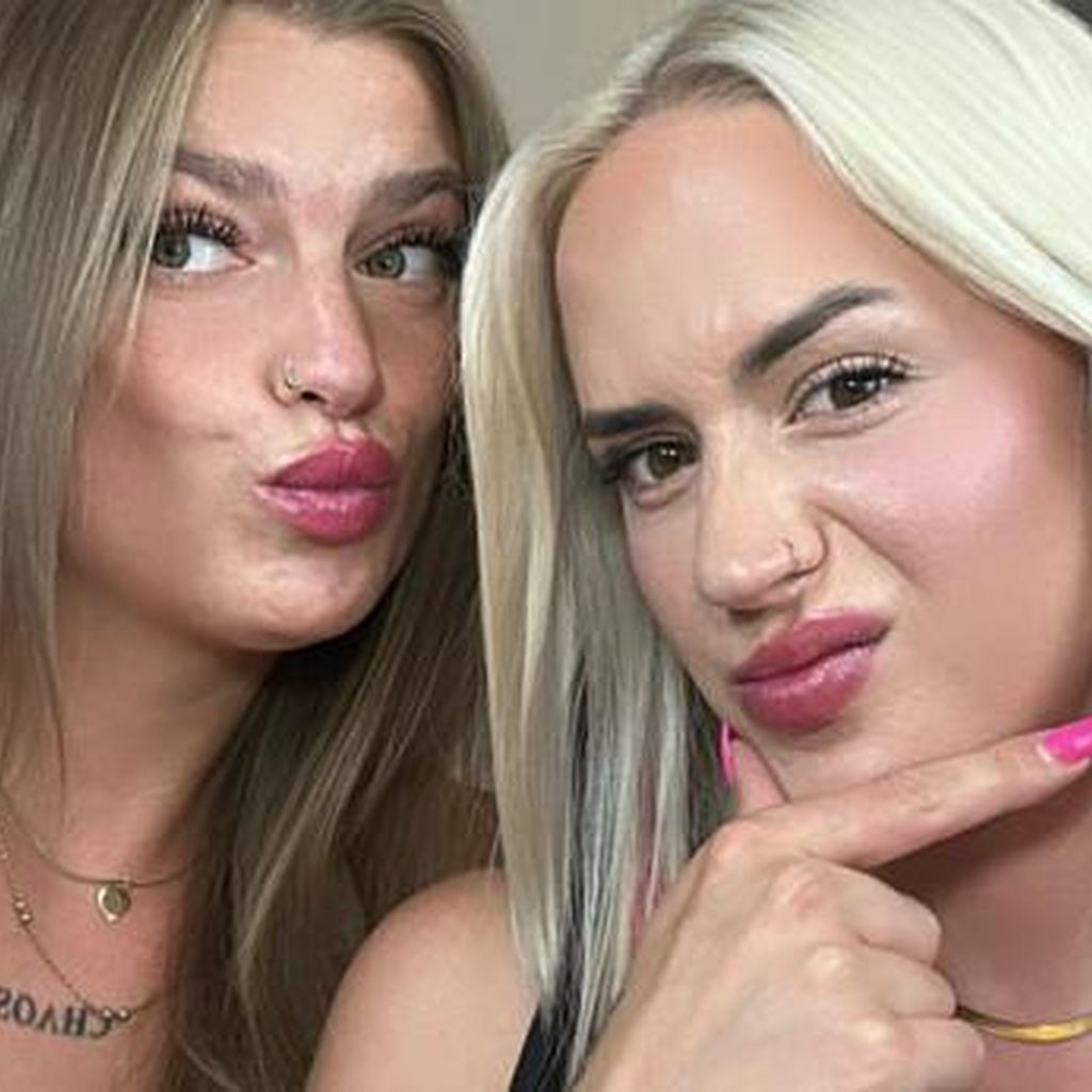 Gina Beckmann und ihre Freundin Nina im Juli 2024
