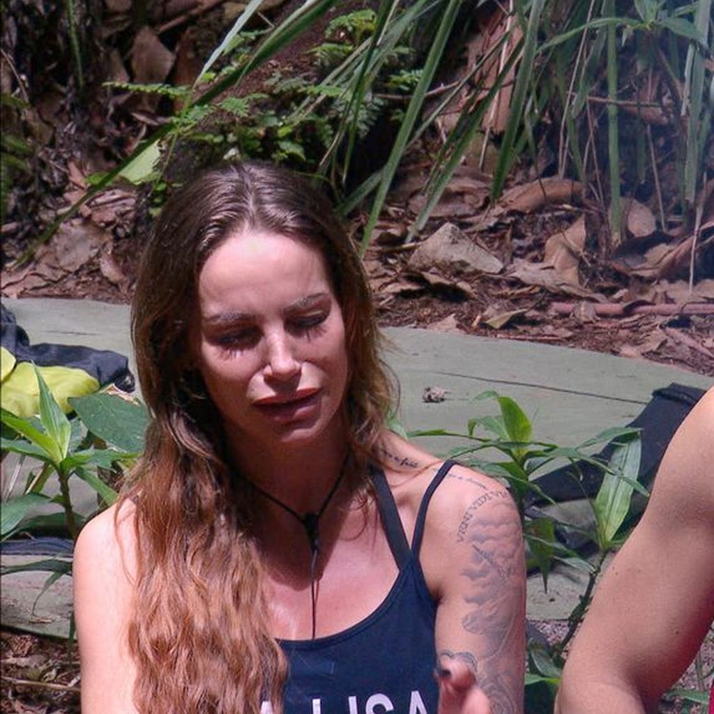 Gina-Lisa Lohfink und Alexander "Honey" Keen im Dschungelcamp 2017