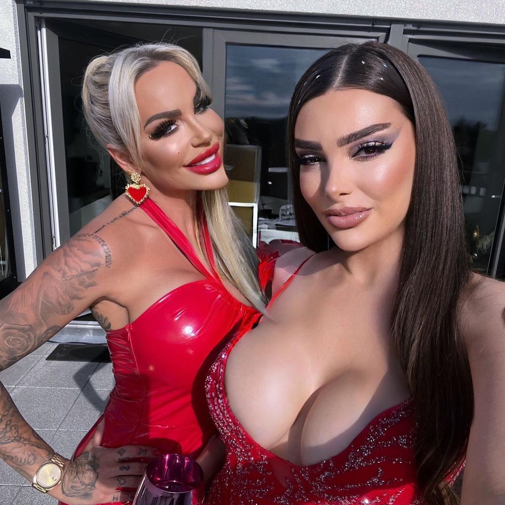 Gina-Lisa Lohfink und ihre Freundin Nathalie Gaus