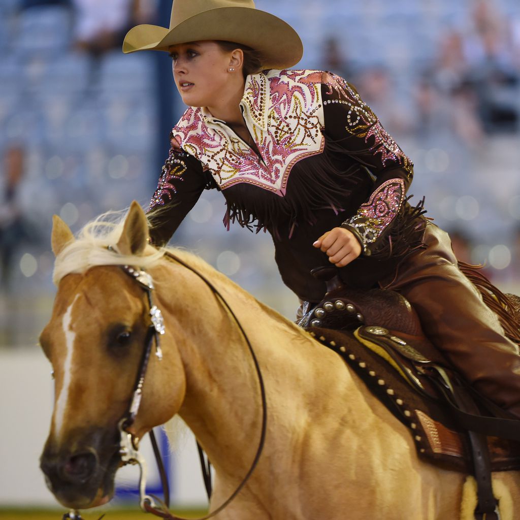 Gina Schumacher bei den FEI European Equestrian Championship 2015