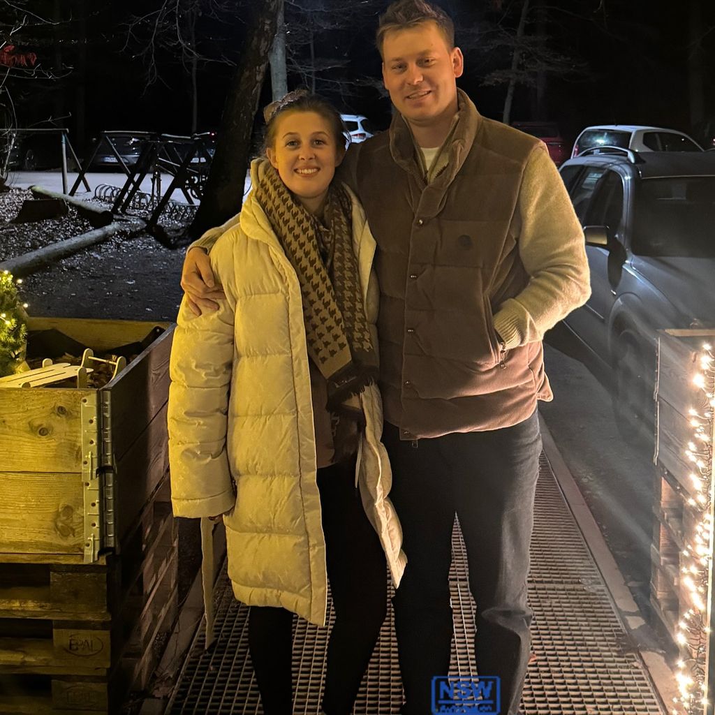 Gina Schumacher und Iain Bethke an Silvester 2024