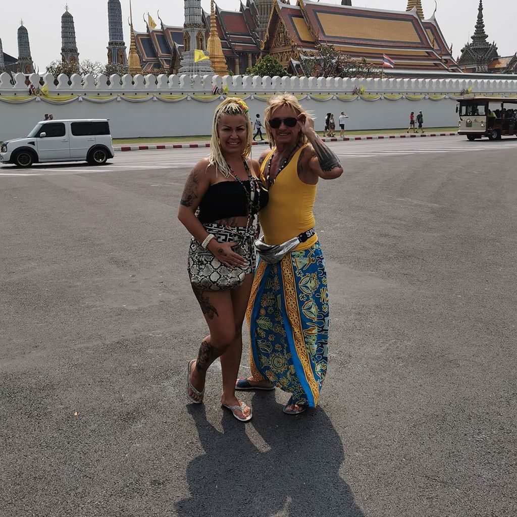 Ginger Costello und Bert Wollersheim im Februar 2020 in Thailand