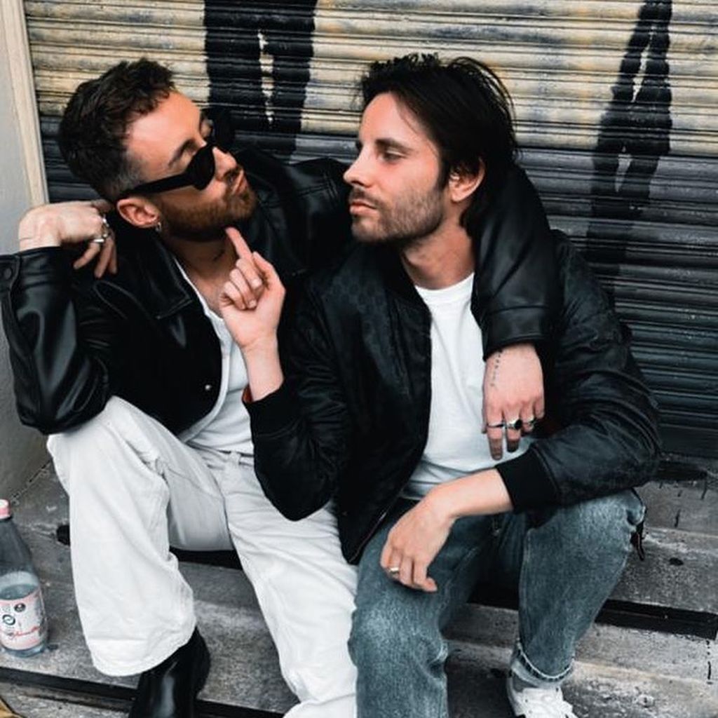 Gino Bormann (r.) mit seinem Kumpel Dustin