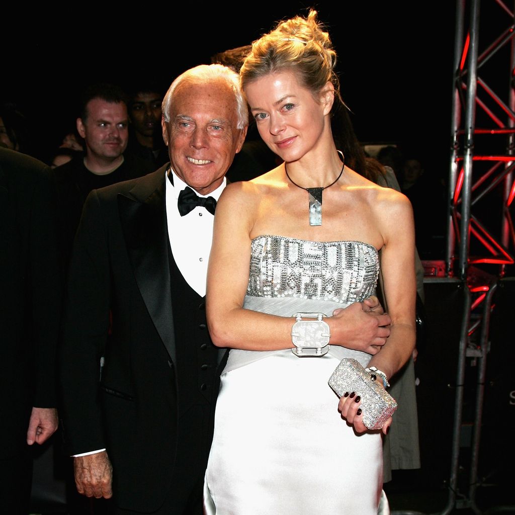 Giorgio Armani und Lady Helen Taylor in London 2007