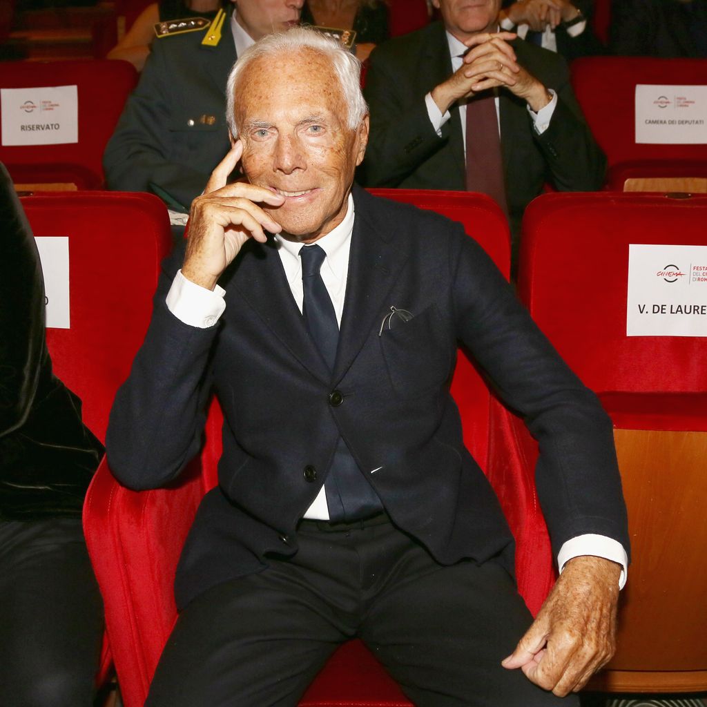 Giorgio Armani, Oktober 2018