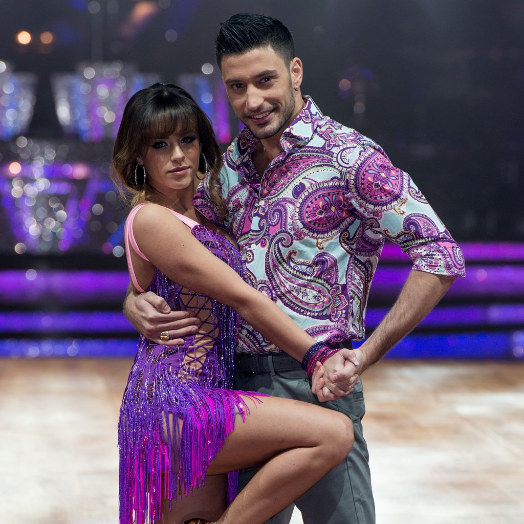 Giovanni Pernice mit seiner ehemaligen Tanzpartnerin Georgia May Foote, 2016