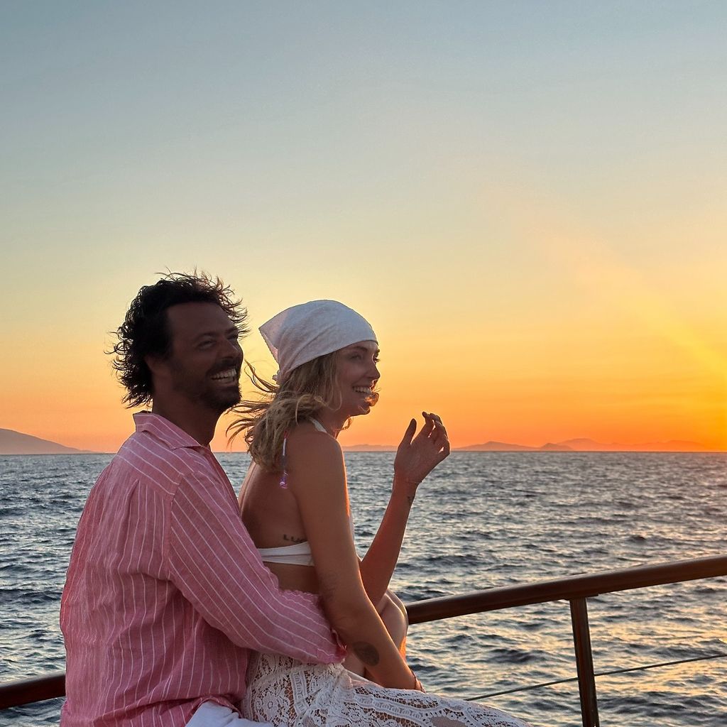 Giovanni Tronchetti Provera und Chiara Ferragni, August 2025